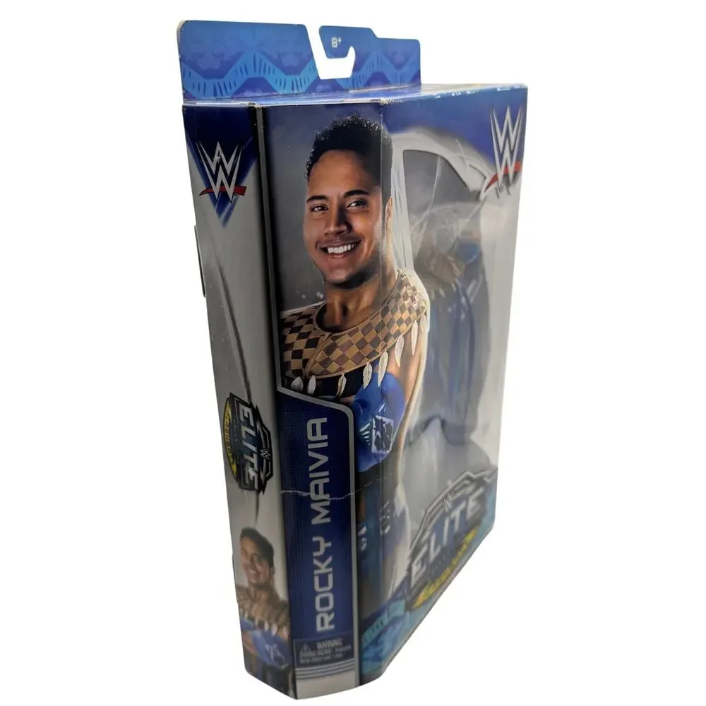 WWE Elite Collection Flashback Rocky Maivia Action Figure The Rock Mattel 2014